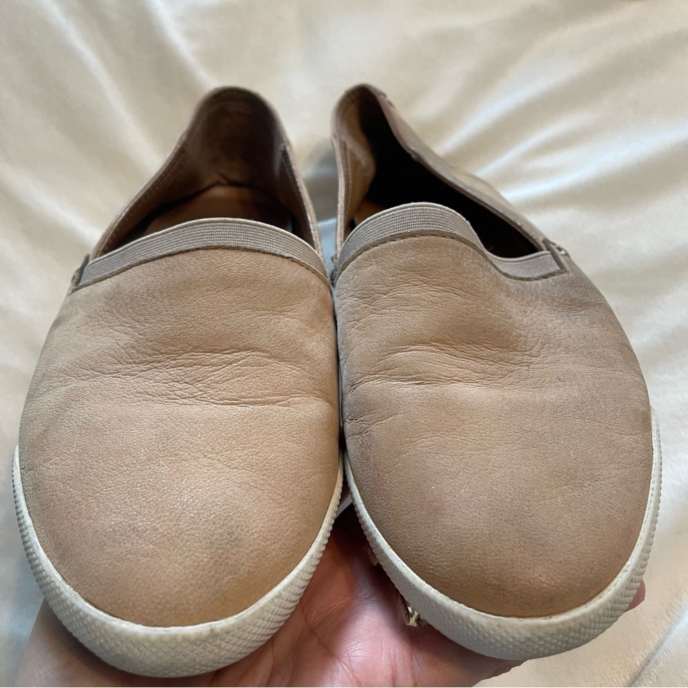 Frye | Melanie Slip On sneaker shoe in ivory - Picture 3 of 12